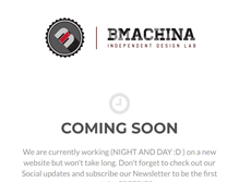 Tablet Screenshot of bmachina.com